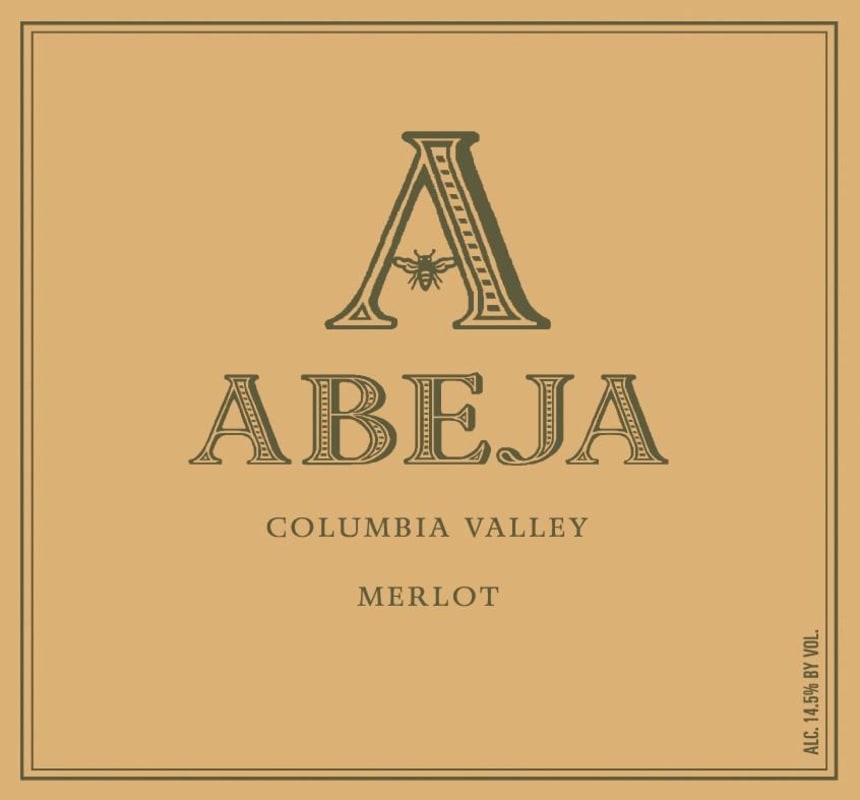 Abeja Merlot 2010 Front Label