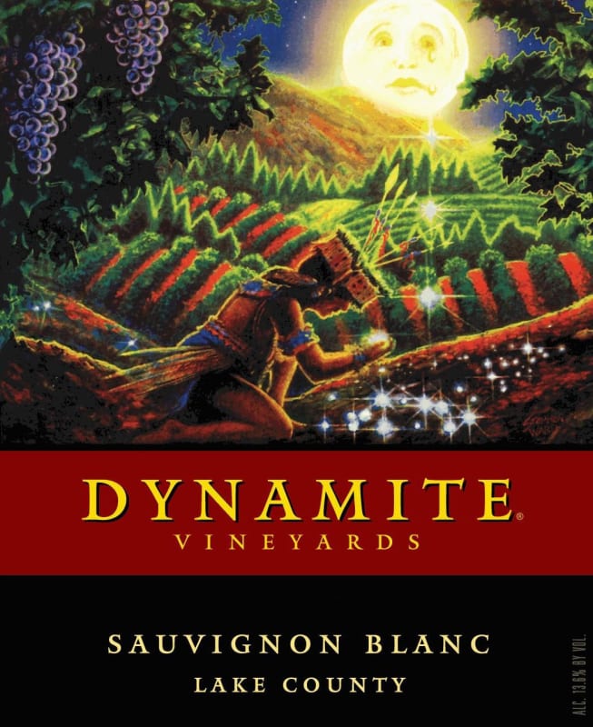 Dynamite Vineyards Sauvignon Blanc 2010 Front Label