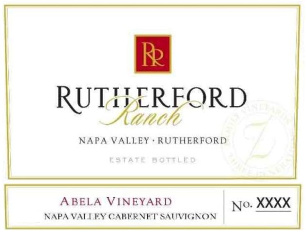 Rutherford Ranch Abela Vineyard Cabernet Sauvignon 2010 Front Label