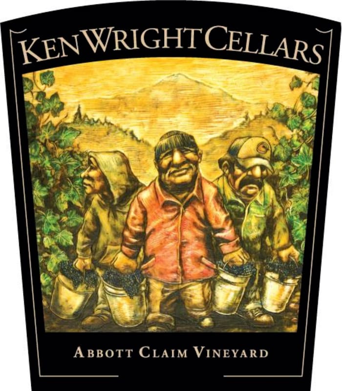 Ken Wright Cellars Abbott Claim Vineyard Pinot Noir 2010 Front Label