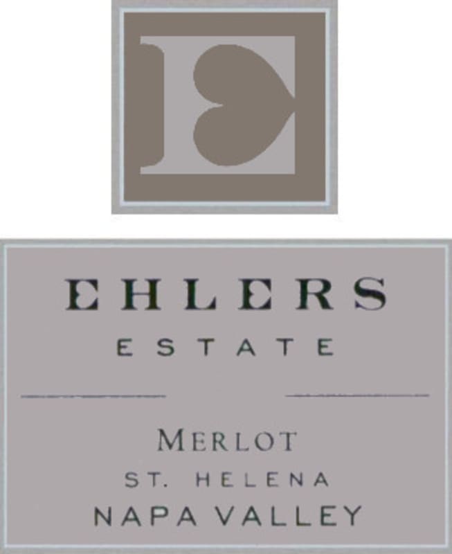 Ehlers Estate Merlot 2010 Front Label