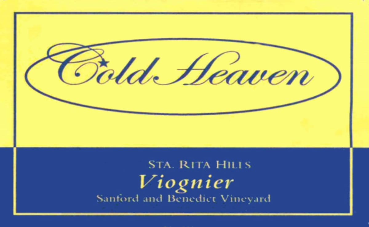 Cold Heaven Sanford & Benedict Vineyard Viognier 2010 Front Label