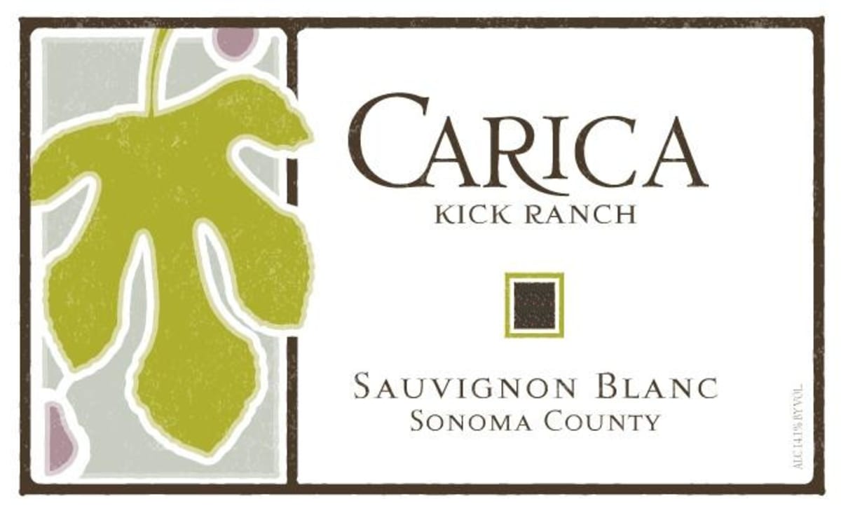 Carica Kick Ranch Sauvignon Blanc 2010 Front Label