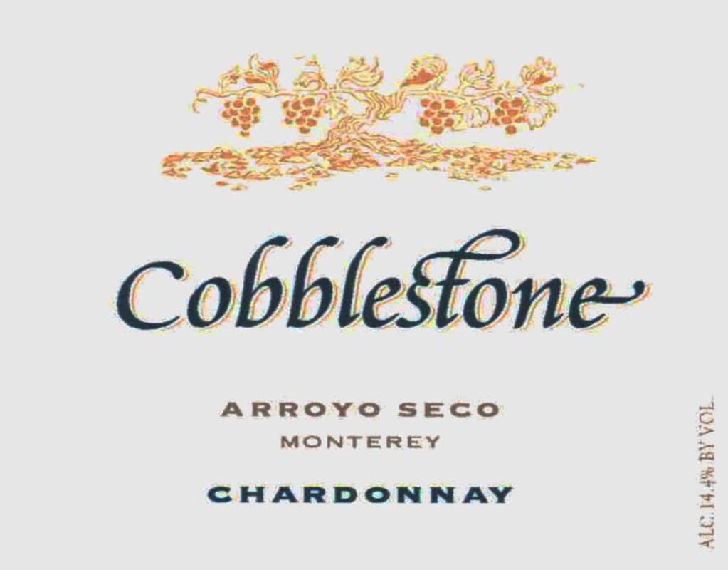 Cobblestone Arroyo Seco Chardonnay 2010 Front Label