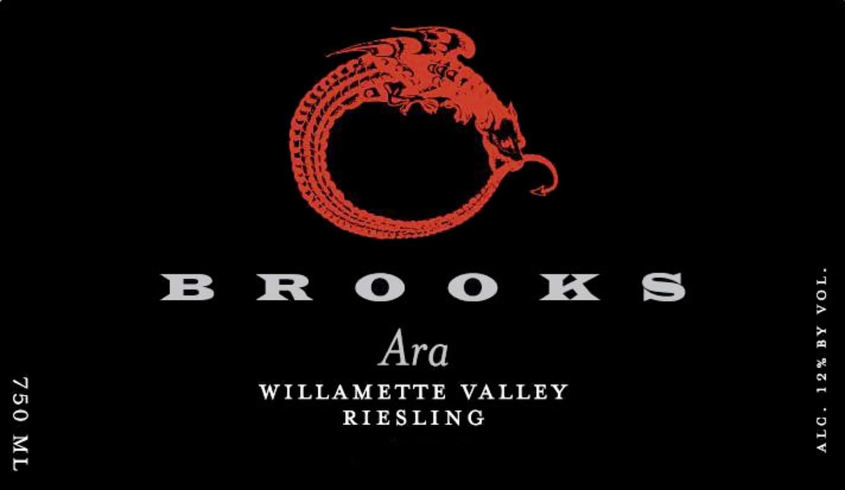 Brooks Ara Riesling 2010 Front Label