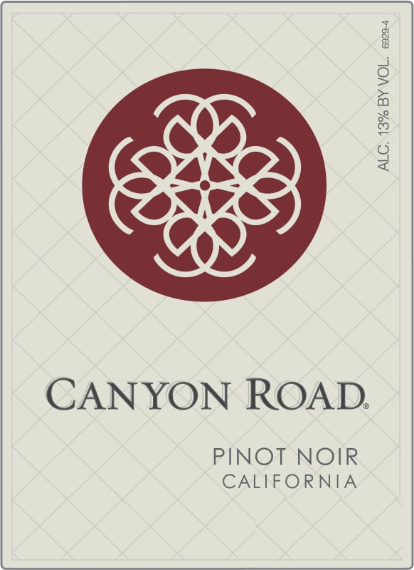 Canyon Road Pinot Noir 2014 Front Label