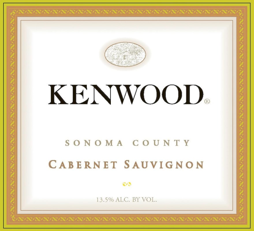 Kenwood Sonoma County Cabernet Sauvignon 2010 Front Label