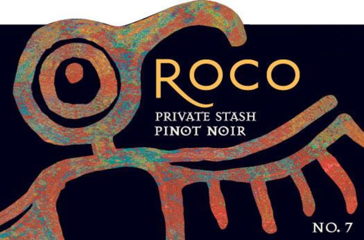 ROCO Private Stash Pinot Noir 2010 Front Label