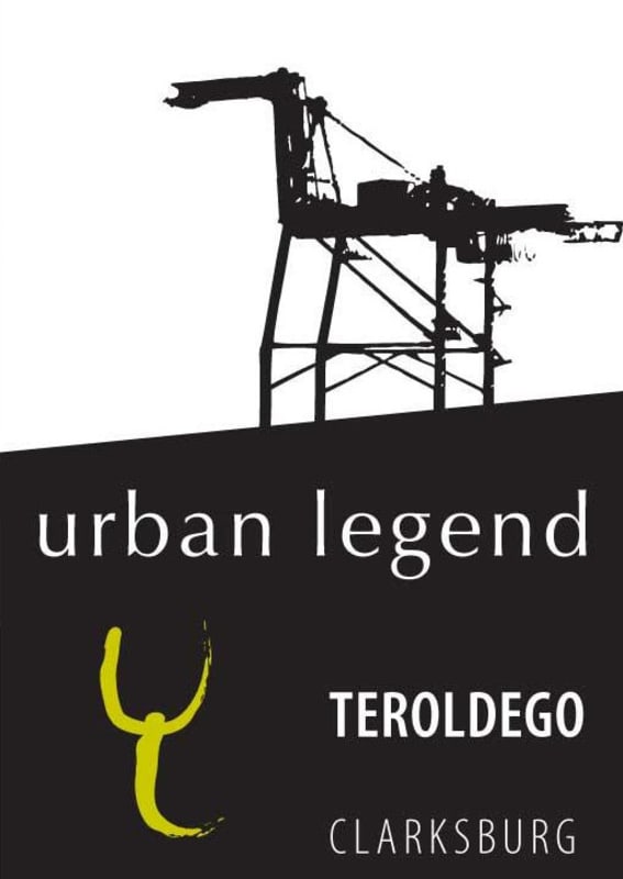 Urban Legend Cellars Teroldego 2010 Front Label