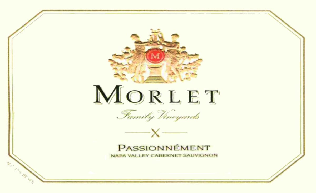 Morlet Passionnement Cabernet Sauvignon 2010 Front Label