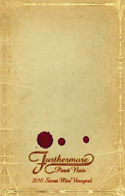 Furthermore Sierra Mar Vineyard Pinot Noir 2010 Front Label