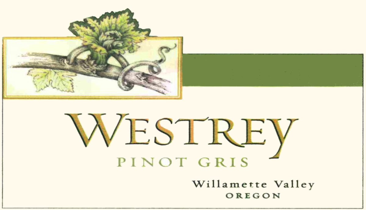 Westrey Willamette Valley Pinot Gris 2010 Front Label