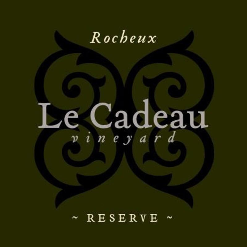 Le Cadeau Vineyard Rocheux Reserve Pinot Noir 2014 Front Label
