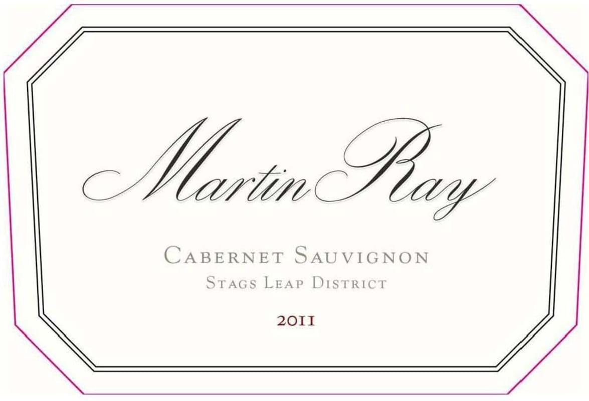 Martin Ray Stags Leap Cabernet Sauvignon 2011 Front Label