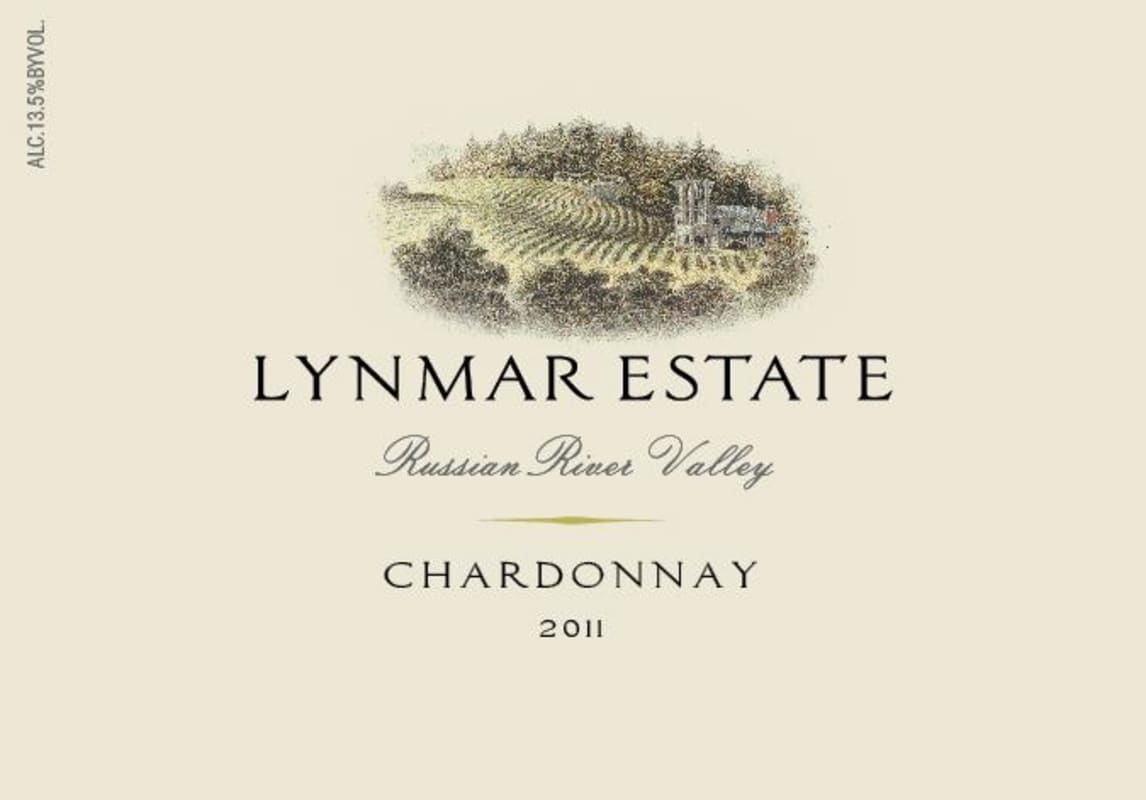 Lynmar Winery Russian River Chardonnay 2011 Front Label