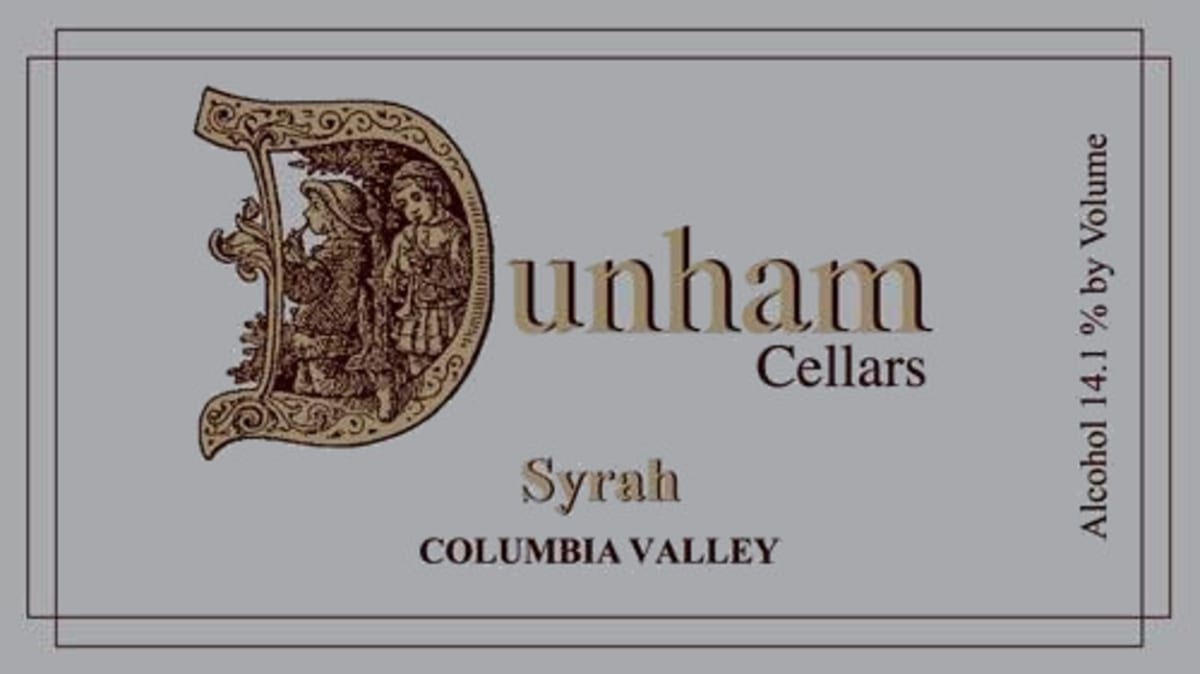 Dunham Cellars Syrah 2011 Front Label