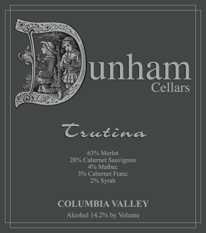 Dunham Cellars Trutina 2011 Front Label