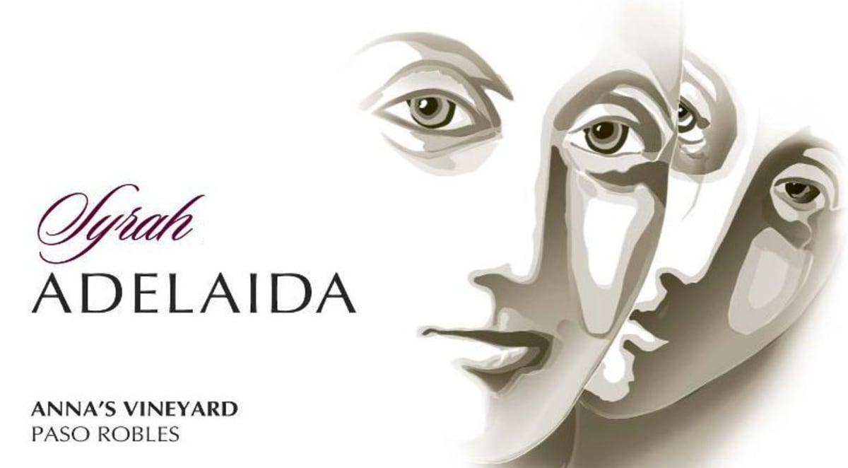 Adelaida Anna's Vineyard Syrah 2011 Front Label
