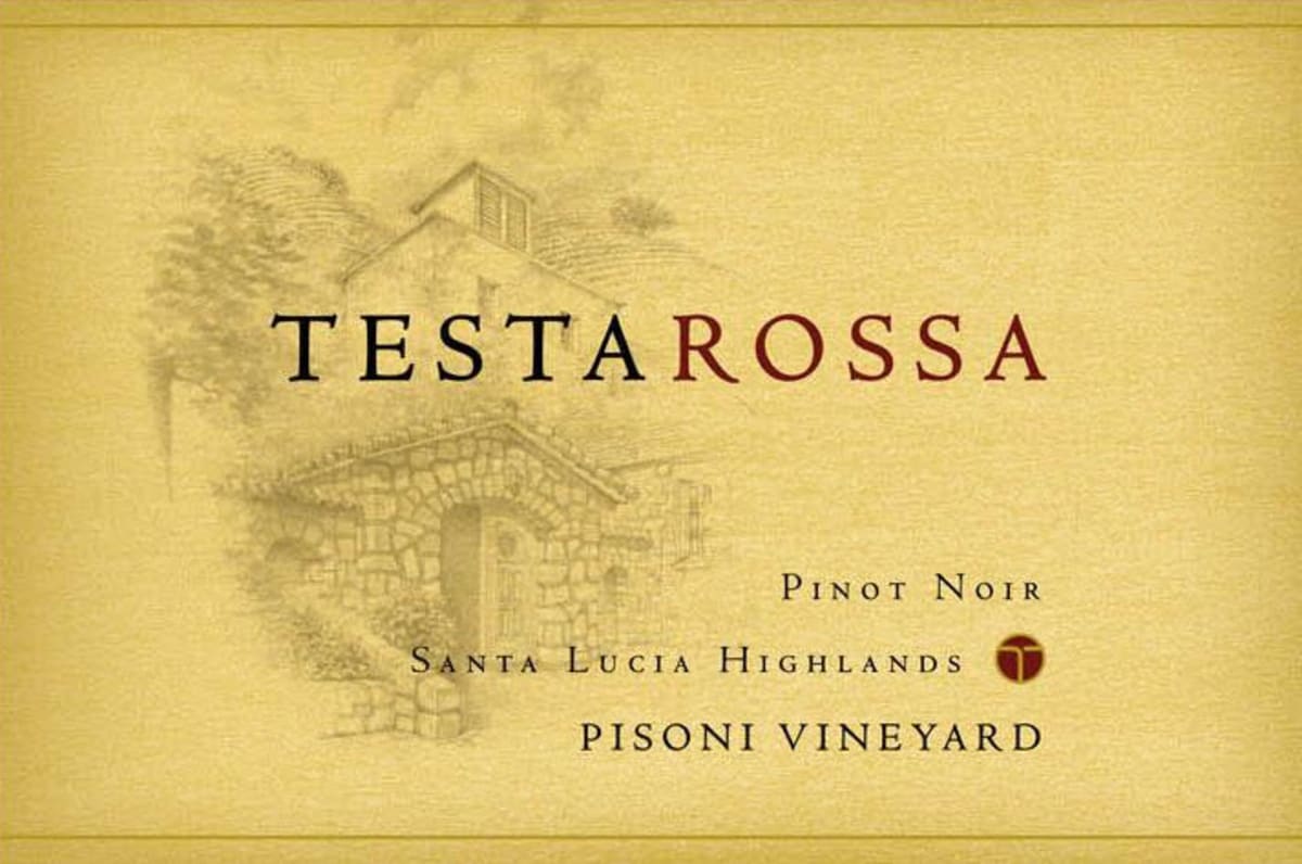 Testarossa Pisoni Pinot Noir 2011 Front Label