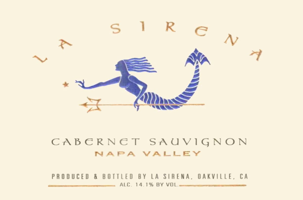 La Sirena Cabernet Sauvignon 2011 Front Label