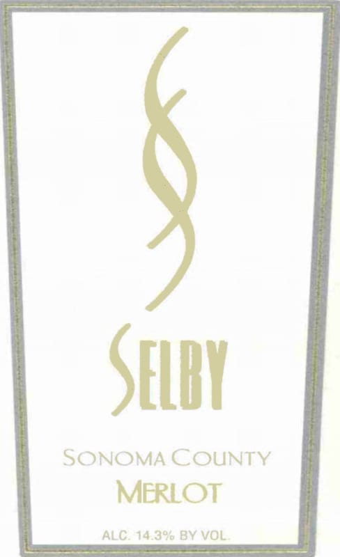 Selby Merlot 2011 Front Label