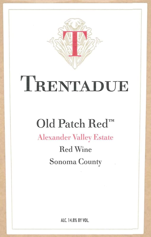 Trentadue Old Patch Red 2011 Front Label