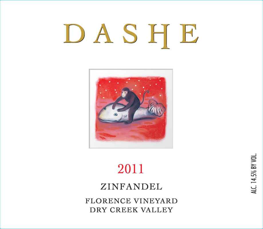 Dashe Florence Vineyard Zinfandel 2011 Front Label