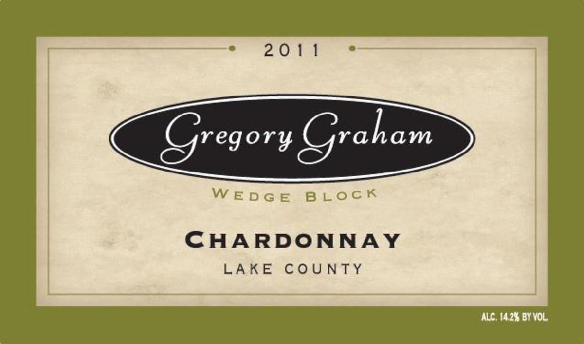 Gregory Graham Wedge Block Vineyard Chardonnay 2011 Front Label