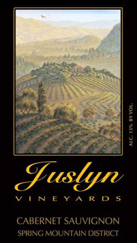 Juslyn Spring Mountain Cabernet Sauvignon 2011 Front Label