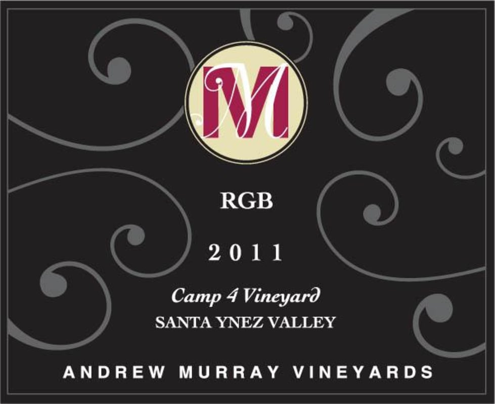 Andrew Murray RGB Camp 4 Vineyard 2011 Front Label