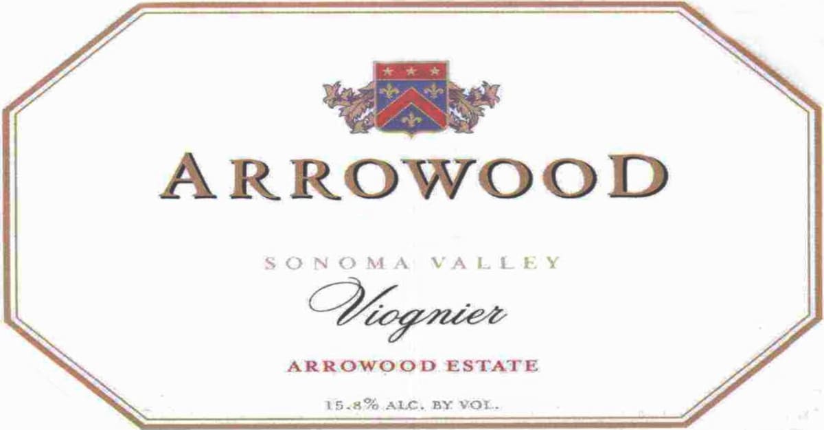 Arrowood Viognier 2011 Front Label