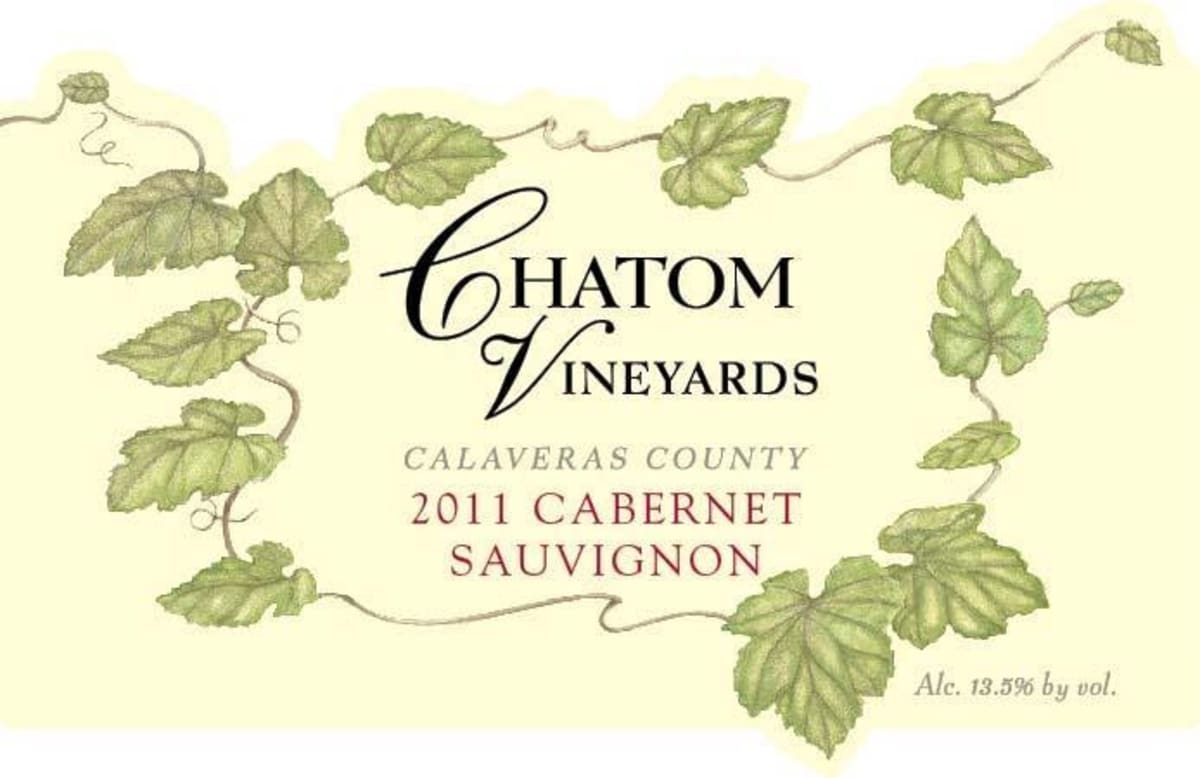 Chatom Cabernet Sauvignon 2011 Front Label