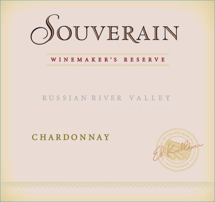 Chateau Souverain Winemaker's Reserve Chardonnay 2011 Front Label
