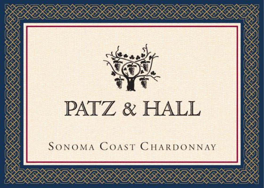 Patz & Hall Sonoma Coast Chardonnay 2011 Front Label