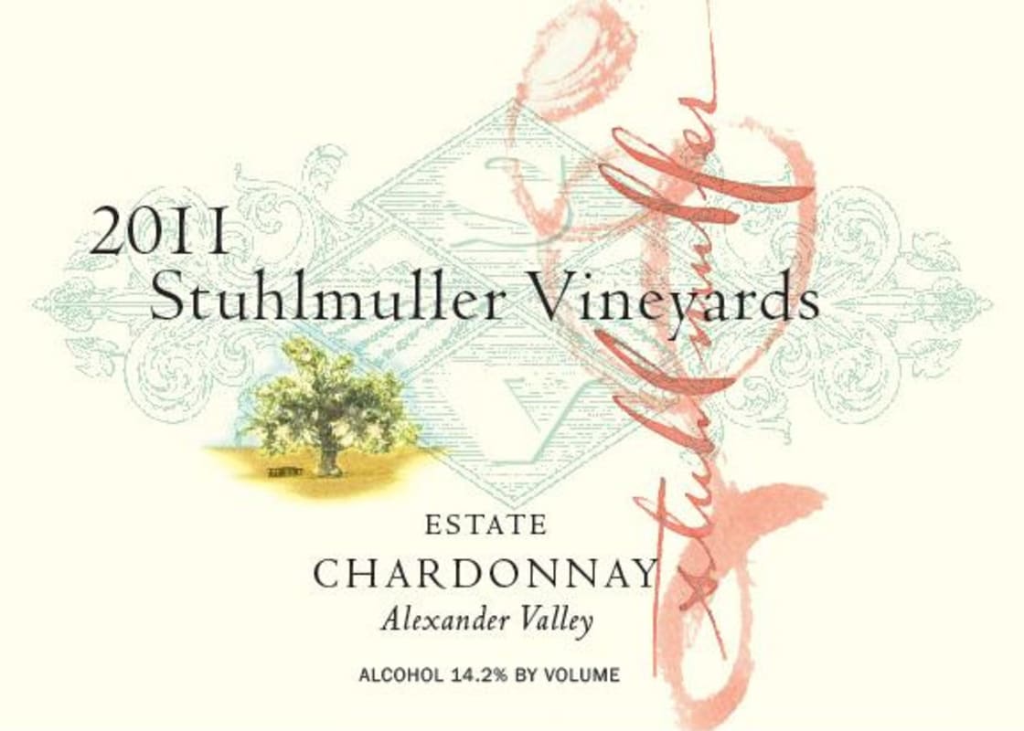 Stuhlmuller Vineyards Alexander Valley Chardonnay 2011 Front Label