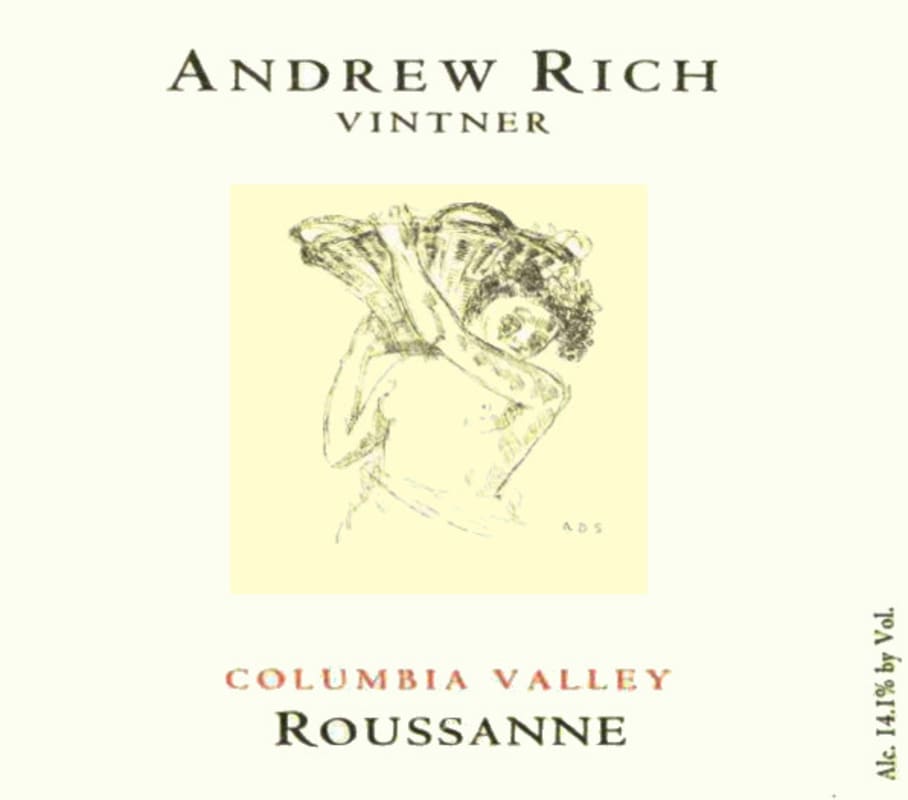 Andrew Rich Roussanne 2011 Front Label
