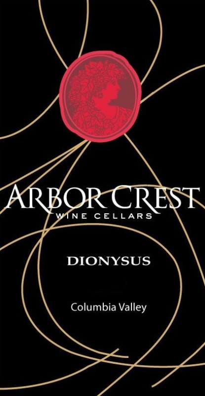 Arbor Crest Dionysus 2011 Front Label