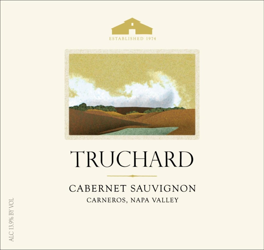 Truchard Estate Cabernet Sauvignon 2011 Front Label