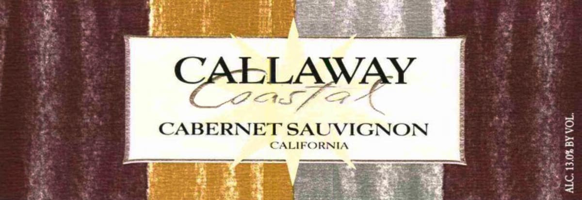 Callaway Coastal Cabernet Sauvignon 2011 Front Label