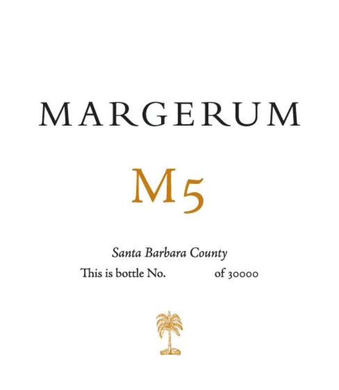 Margerum M5 Red 2011 Front Label