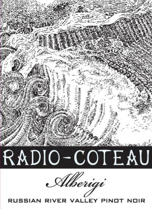 Radio-Coteau Alberigi Pinot Noir 2011 Front Label