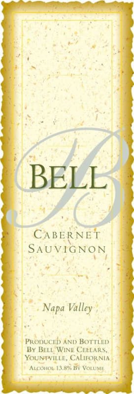 Bell Wine Cellars Cabernet Sauvignon 2011 Front Label