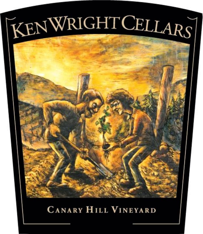Ken Wright Cellars Canary Hill Vineyard Pinot Noir 2011 Front Label
