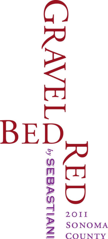 Sebastiani Gravel Bed Red Blend 2011 Front Label