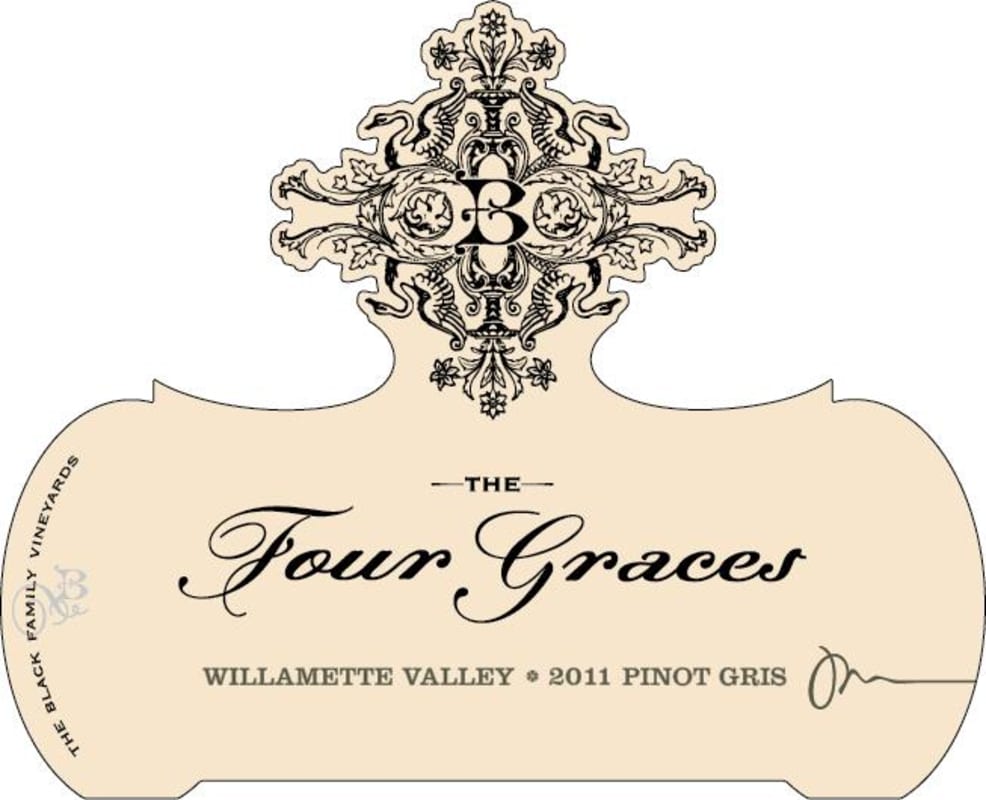 Four Graces Pinot Gris 2011 Front Label