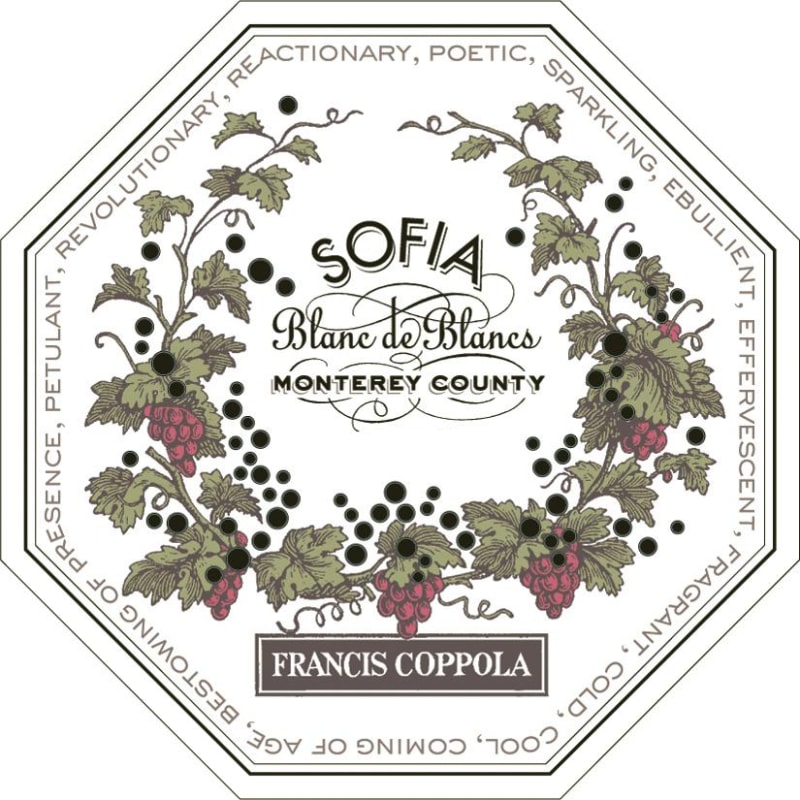 Francis Ford Coppola Sofia Blanc de Blanc 2011 Front Label