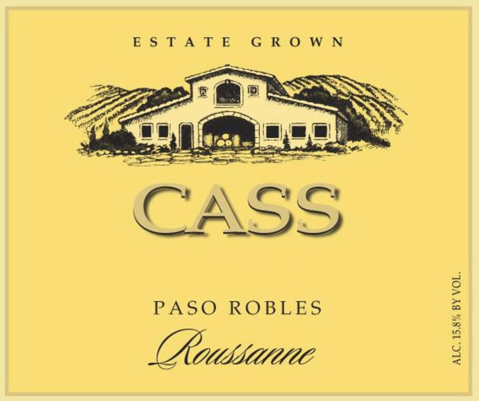 Cass Winery Roussanne 2011 Front Label