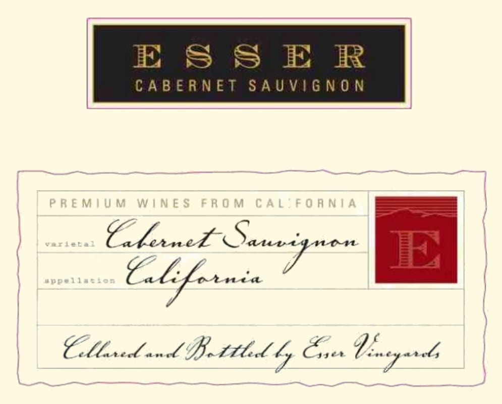 Esser Vineyards Cabernet Sauvignon 2011 Front Label
