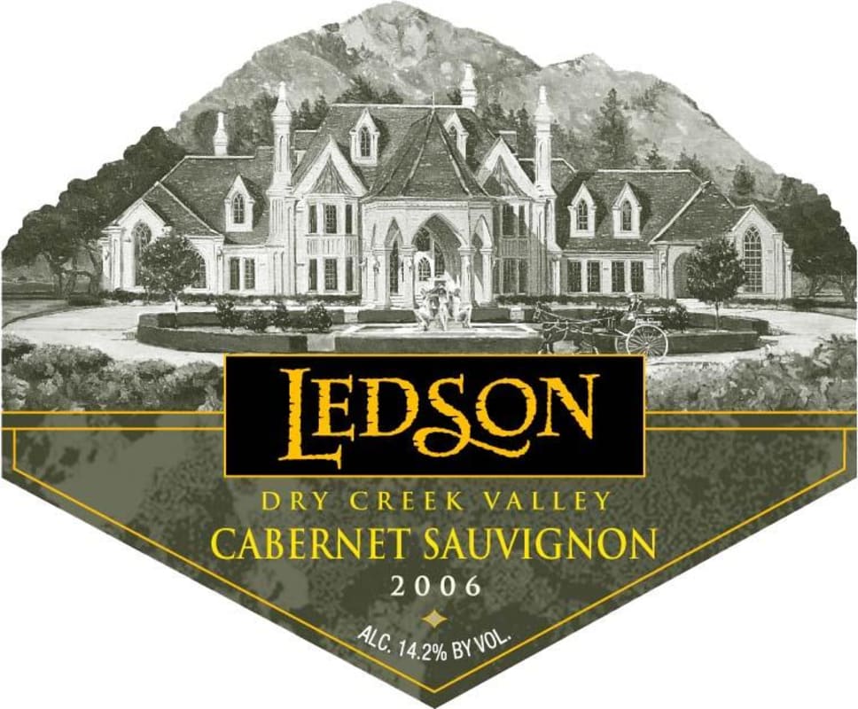 Ledson Winery & Vineyards Cabernet Sauvignon 2006 Front Label