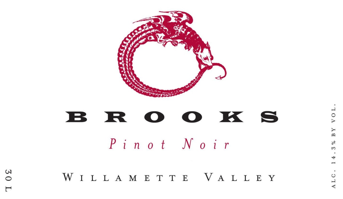 Brooks Willamette Valley Pinot Noir 2011 Front Label